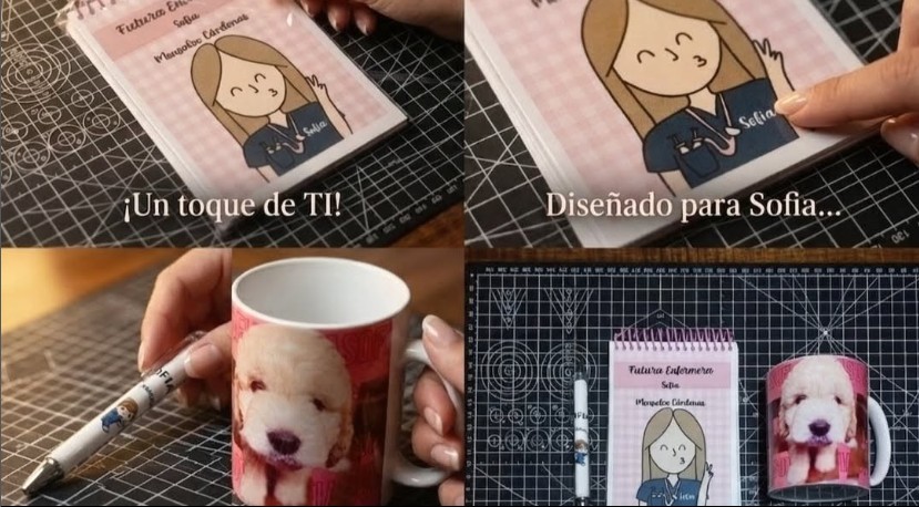 Combo Taza, Lápiz y Libreta